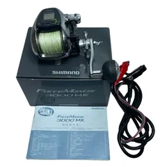 シマノフォースマスター3000XP★電動リール新品未使用！ シマノ (Shimano) フォースマスター 3000XP