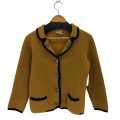 未使用・ドゥーズィエムクラスのシルク混SAMARAリブカーディガン ドゥーズィエムクラス DEUXIEME CLASSE SAMARAリブカーディガン