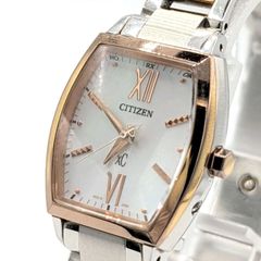 CITIZEN xC シチズン クロスシー 電波ソーラー トノー型 ティタニア