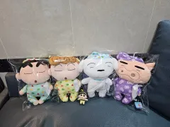 クレヨンしんちゃん クレヨンしんちゃん、しんちゃん、ひまわり、シロ、ぶりぶりざえもん、大型 ぬいぐるみ 新品