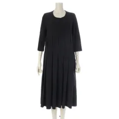 コムデギャルソン コムデギャルソン 16AW AD2016 コムコム タック プリーツ ワンピース RR-O005 ブラック S【中古】