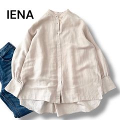 IENA イエナ ラミーリヨセルスリットシャツ 白 オーバーサイズ 