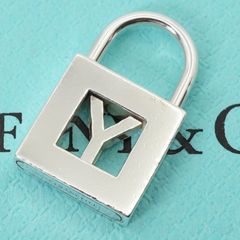 d154 美品 希少 ティファニー カデナ ロック 6 ネックレス トップのみ