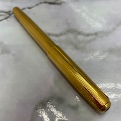 カランダッシュ 万年筆 SWISS GOLD PLATED - メルカリ