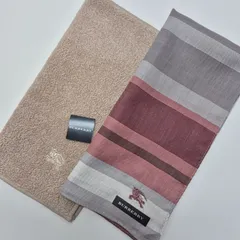 【新品】BURBERRY メンズハンカチ & タオルハンカチ セット