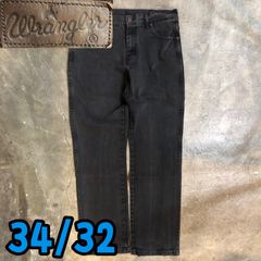 7T7936 Wrangler ブラックデニム パンツ ジーンズ 古着 - メルカリ