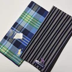 【新品】POLO RALPH LAUREN メンズハンカチ & タオルハンカチ セット