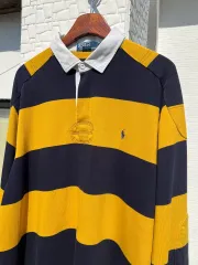 90年代 ポロラルフローレン ラグビーシャツ L