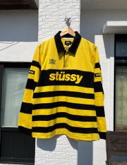 STUSSY ラグビーシャツ L
