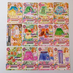 姫里マリア 12枚セット プリンセスメルヘンスカート オーロラスタースカート フェアリーテイルスカート フォーリッジトップス フローラルアルプススカート フローラルアルプスブリム リリーベルスカート リリーベルシューズ ほか／ アイカツ！ Aikatsu！