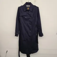 レディース 55 size アクアスキュータム 季節の変わり目 ダブル トレンチ コート