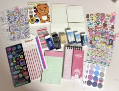 学用品 まとめ 消しゴム 半透明 メモ帳 ステッカー ダイアリーデコ 単語帳 INDEX DAISO