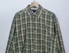 L ） Tommy Hilfiger(トミーヒルフィガー) オーバーサイズ チェック シャツ