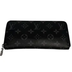 ♪4053 ルイヴィトン 財布 ジッピーウォレット ホリゾンタル M11611 モノグラム エクリプス LV 長財布 LOUIS VUITTON