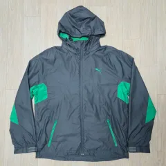 105 ) プーマ フード取り外し可能 ウインドブレーカー