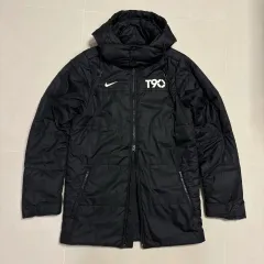 正規品 Nike(ナイキ） スウッシュ T90 ツーウェイ ジップアップ 軽量ダウン フード ジャケット ブルゾン