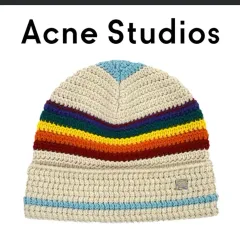 Acne Studios(アクネストゥディオズ) レインボー ビーニー - メルカリ
