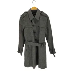 ピーエスポールスミス PS Paul Smith CASHMERE＆WOOL カシミヤ混 ライナー付き トレンチコート メンズ  M