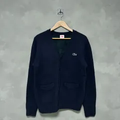 LACOSTE(ラコステ) ウール カーディガン ネイビー