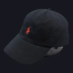 POLO Ralph Lauren（ポロ） Ralph Lauren(ラルフローレン) ボールキャップ ー チノパン (ブラック)