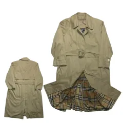 バーバリー ベージュ バックル トレンチ コート