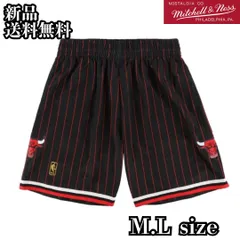 【Mitchell&Ness／ミッチェルアンドネス】ブルズ オルタネイト スイングマンショーツ NBA CHICAGO BULLS ストリートファッション ユニセックス ブラック M L 新作入荷 少量入荷 新品未使用 正規品 送料無料 SMSHAC18022のサムネイル