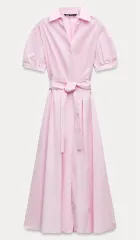 (パッケージ付き) ZARA(ザラ) ポプリン シャツ ワンピース