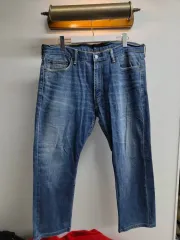 36) リーバイス 513 ウォッシュデニム 出品