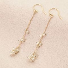 アガット k10 リーフピアス 透かしピアス - メルカリ