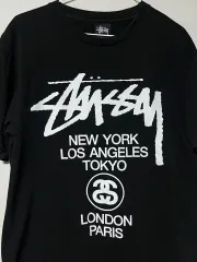 STUSSY(ステューシー) ワールドツアー Tシャツ Stussy World Tour T ー Shirt