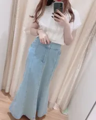 イングニ レイース ピンタック カラー フリル ブラウス アイボリー ホワイト 量産型