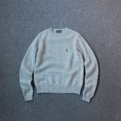 イーストボーイ グレー ウールニット