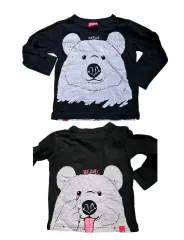 (日本) キッズ クマ Tシャツ 100