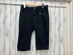 repipi armario RA050486TS 7分丈チノ ブラック パンツ/ Lサイズ
