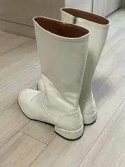 白 ロングブーツ 240