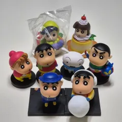 クレヨンしんちゃん フィギュア 8 犬 まとめ売り