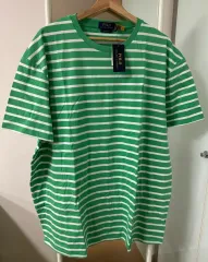 アメリカ ポロ クラシックフィット ストライプ 半袖Tシャツ 2XL 新品