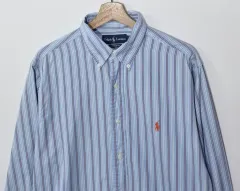 実寸 L (100) POLO RALPH LAUREN ボーダー柄 シャツ