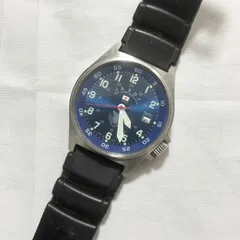 【送料無料】KENTEX/ケンテックス/JSDF/S455M/ブルー×ブラック/クォーツ腕時計/電池切れ/動作未確認/中古品/ジャンク品扱いのサムネイル