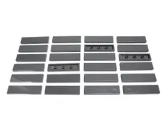 レゴ★未使用！新濃灰色の１×４タイル２４点セット