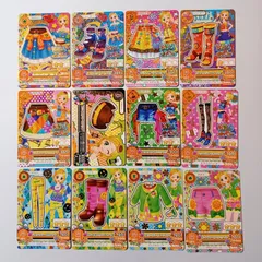 ⑥ 新条ひなき 12枚セット ヴィヴィッドスタースカート ヴィヴィッドスターサンダル ゼペットイノセントスカート サニーホリデーブーサン スマイルドワーフパッチスカート スマイルドワーフハット ロットバルトネオンショーパン ほか／ アイカツ！ Aikatsu！