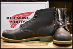 8D 良品 11年】レッドウィング 8174 黒スエード アイリッシュセッター