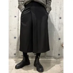 JULIUS Crepe Wrap Wide Pantsクレープラップワイドアシンメトリーパンツ 8069000143478のサムネイル