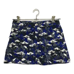 中古 レディース ジャックバニー Jack Bunny!! スカート 1(M) ブルー系 総柄 一体型インナーパンツ付き