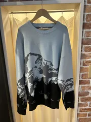 A-1772 ZARA ザラ ニット セーター ブルー系 水色 サイズXL