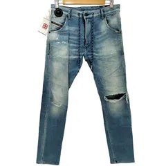 ディーゼル DIESEL 00s KROOLEY-X-T Y2K ダメージ加工 ジョグジーンズ メンズ  30