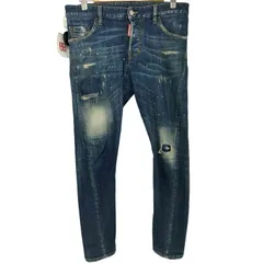 ディースクエアード DSQUARED2 19AW Sexy Twist Jean ダメージ加工 スリムデニムパンツ スキニー メンズ  44
