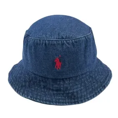 ポロラルフローレン バケットハット - デニム