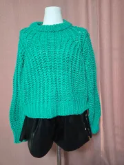 ケーブル編み 織り ニット