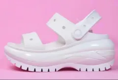 crocs(クロックス) メガ クラッシュ サンダル 白